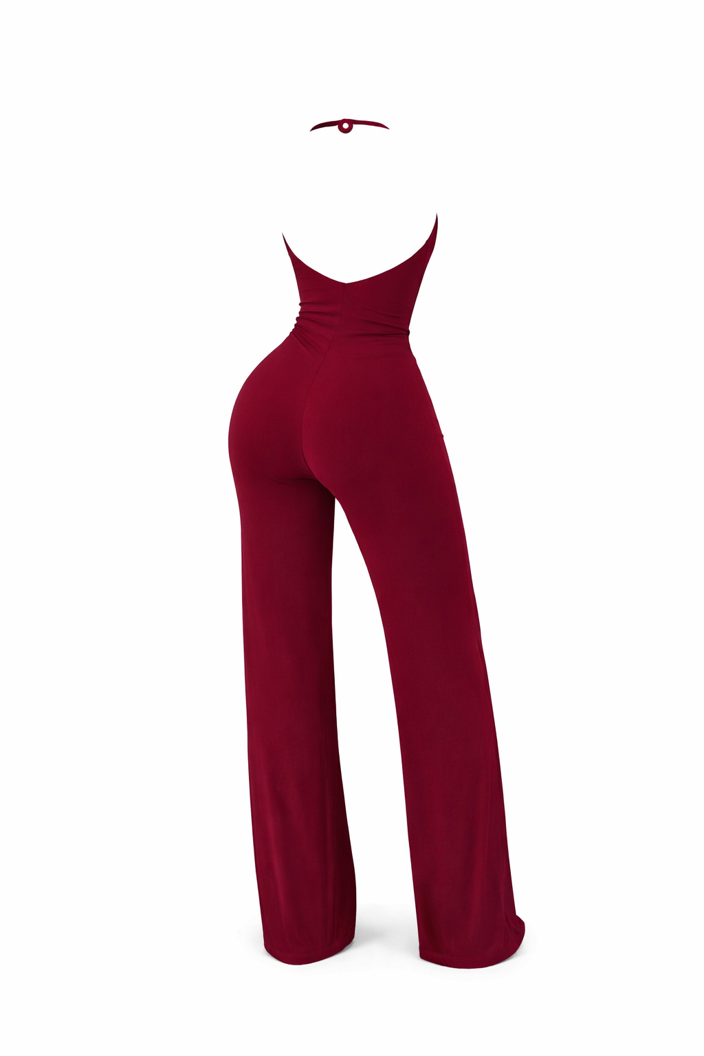 Worth Celebrating Jumpsuit (Burgundy/Black)