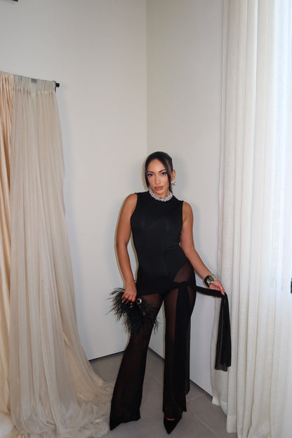 Alara Mesh Jumpsuit