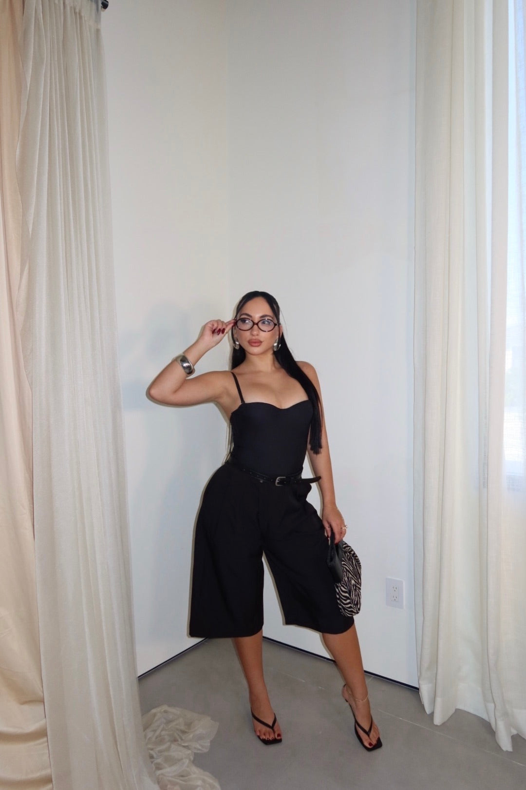 The Tailored Trouser Short (Black)