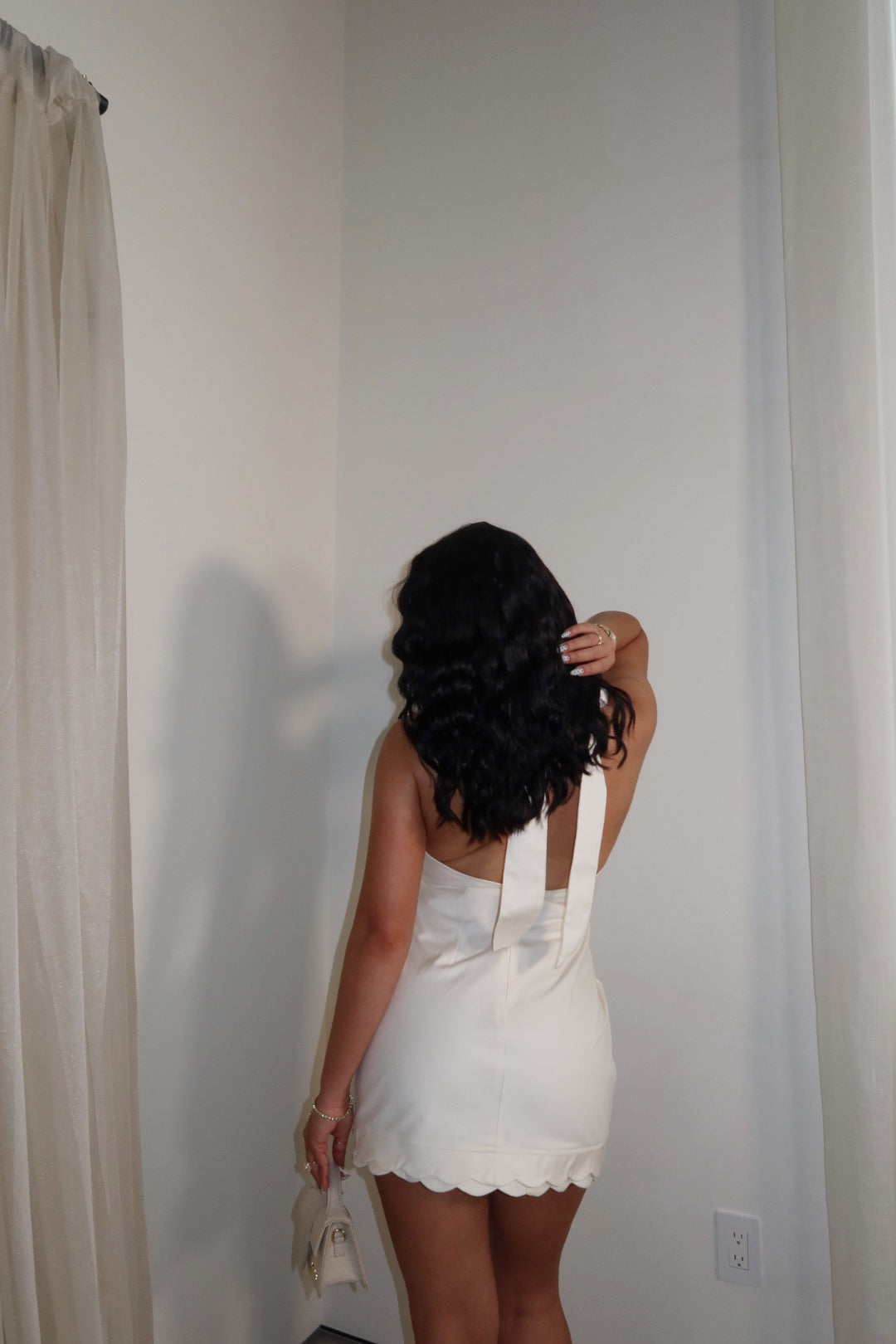 Delicate Grace Mini Dress