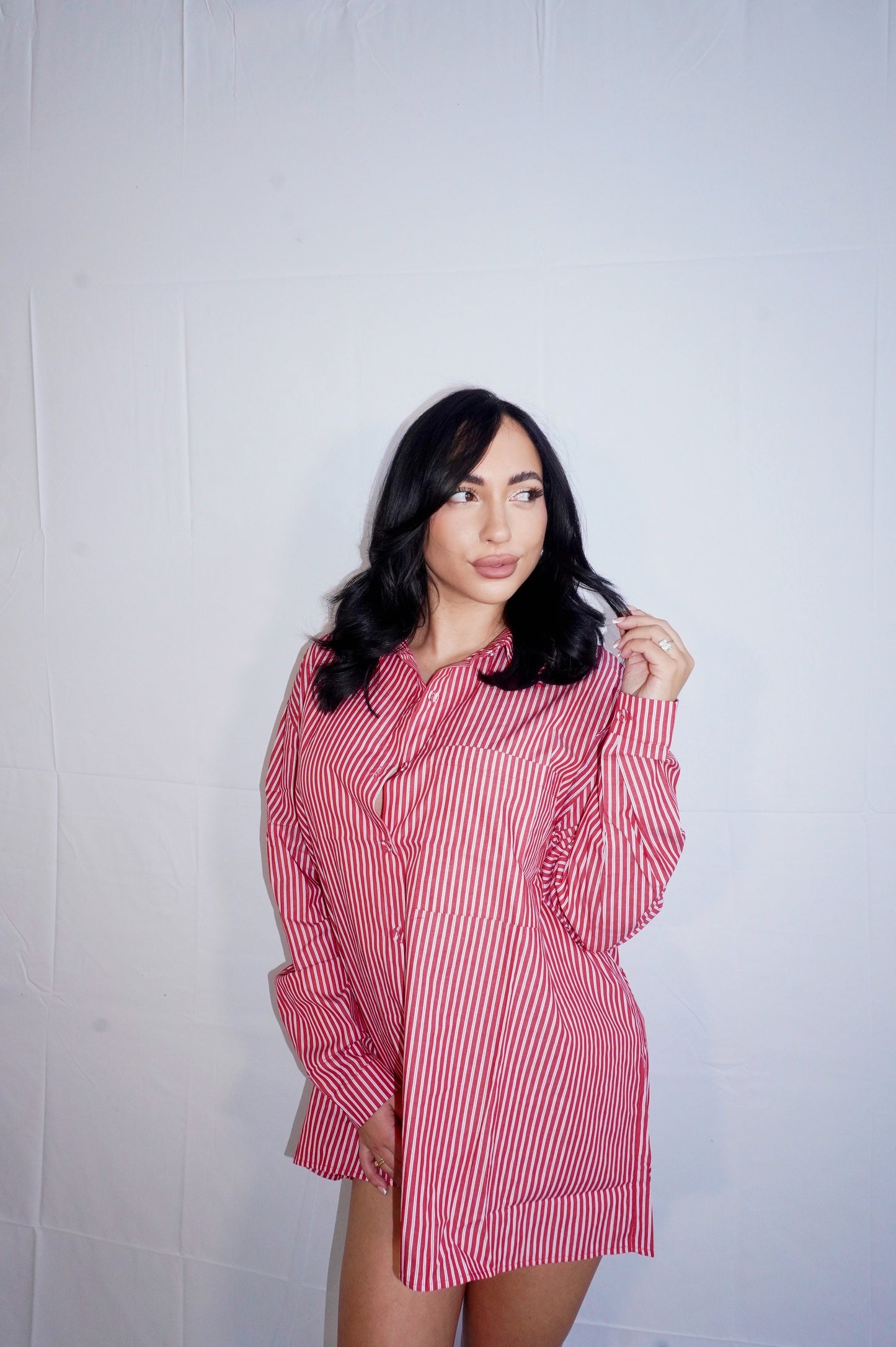 Only Desire Oversized Button-down Shirt