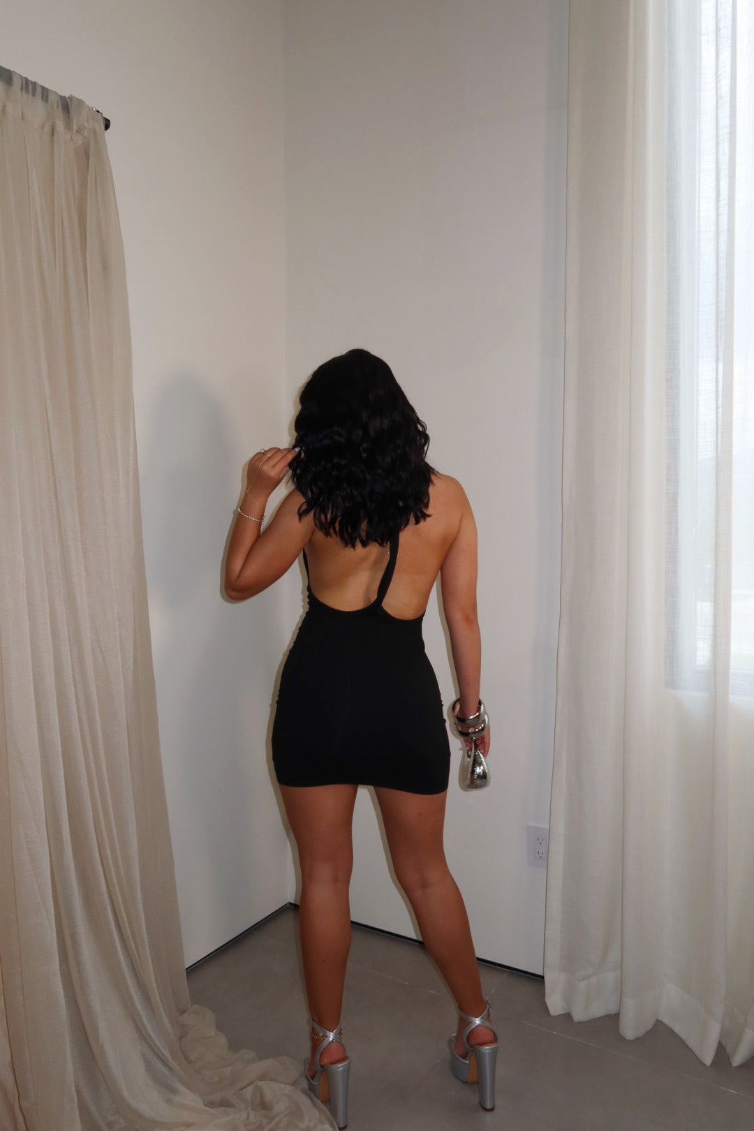Midnight Pleasure Mini Dress