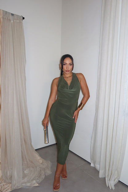 Cause a Scene Midi Dress