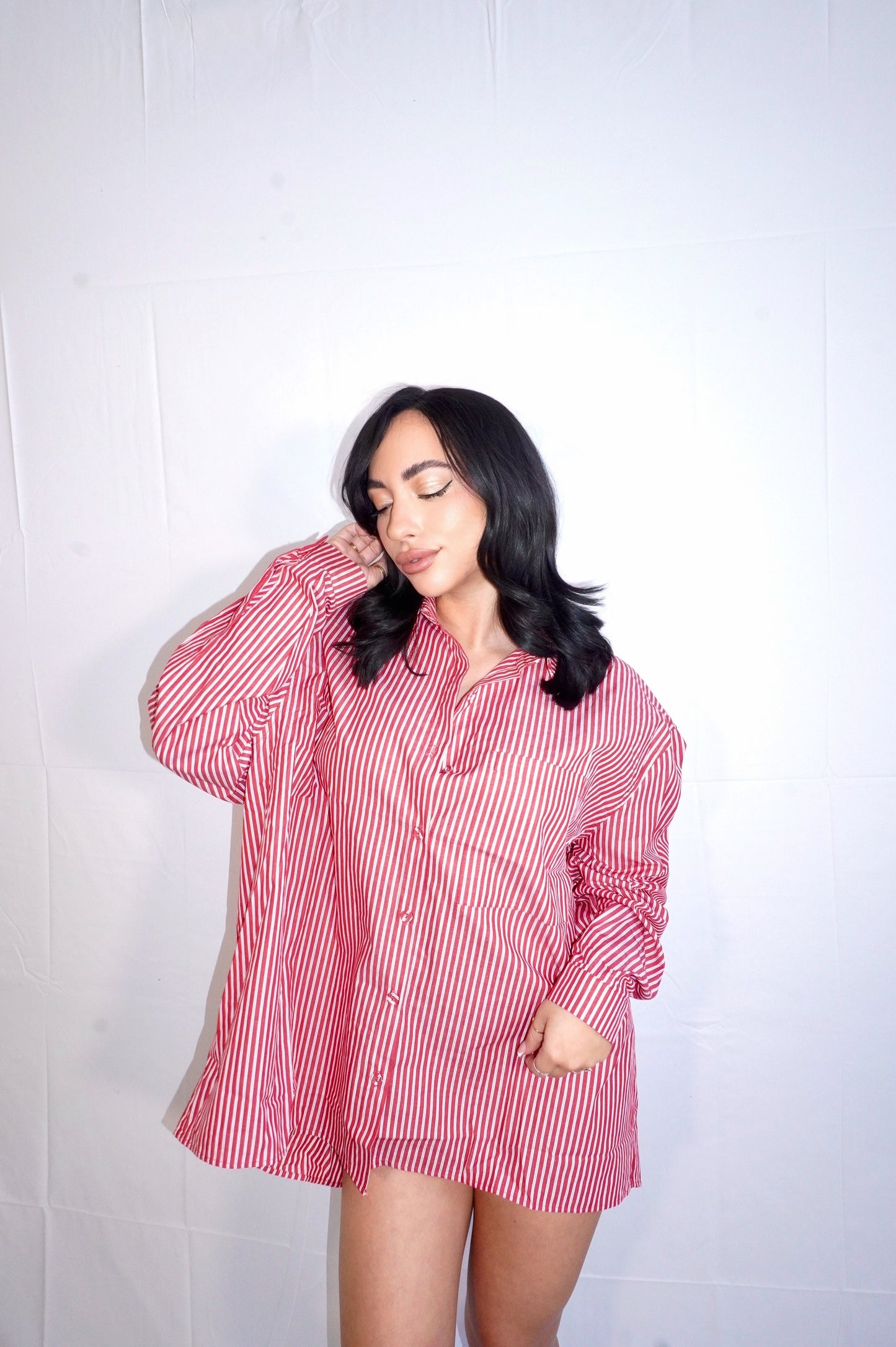 Only Desire Oversized Button-down Shirt