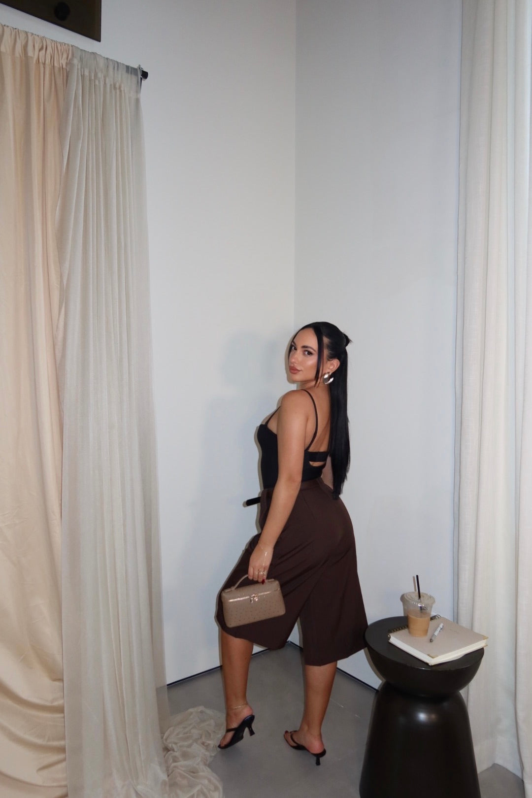 The Tailored Trouser Short (Brown)