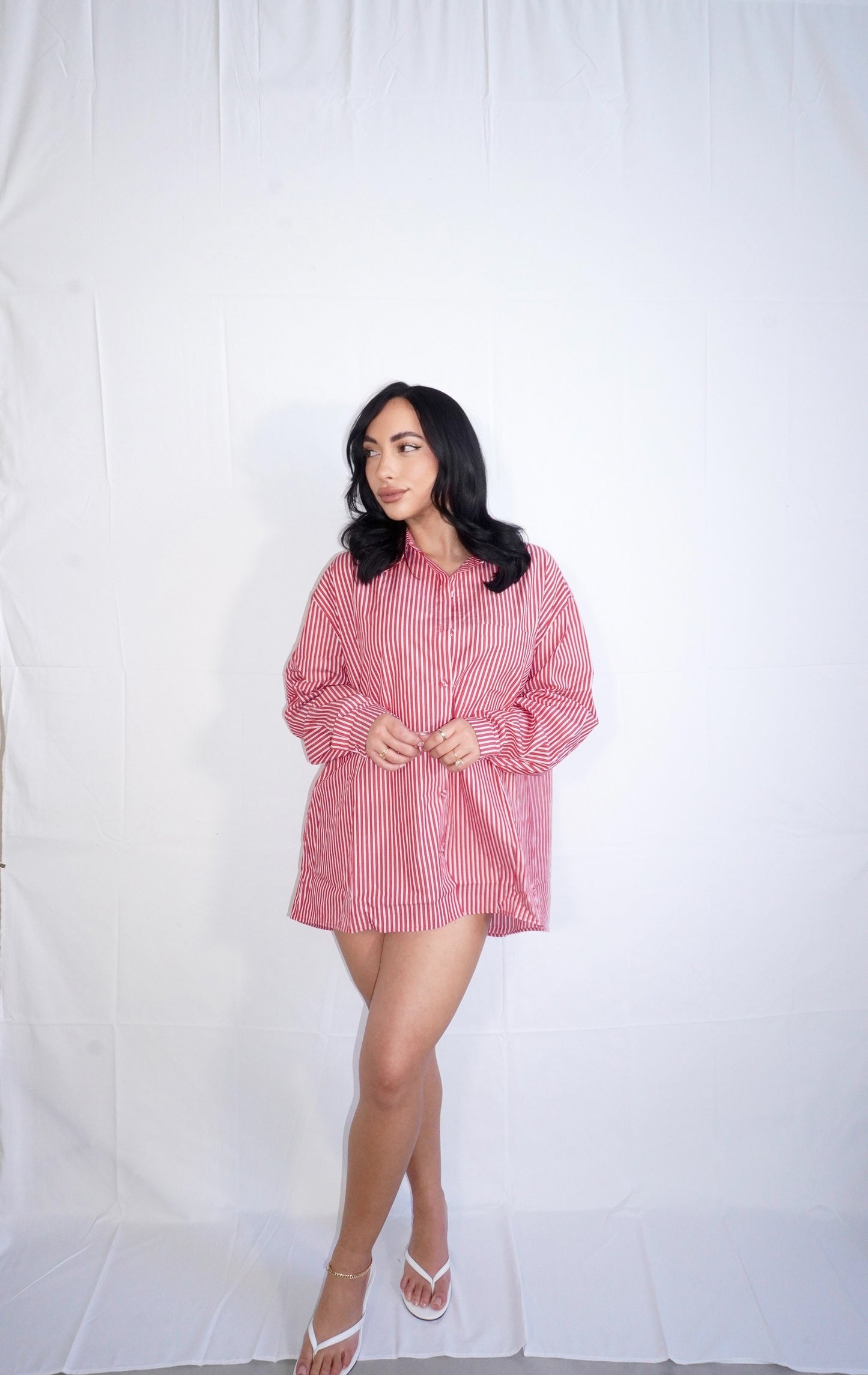 Only Desire Oversized Button-down Shirt