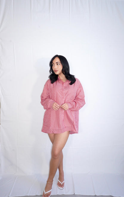 Only Desire Oversized Button-down Shirt