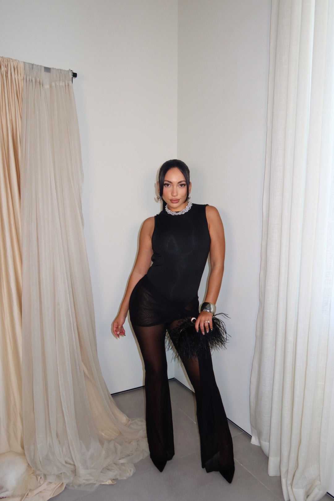 Alara Mesh Jumpsuit
