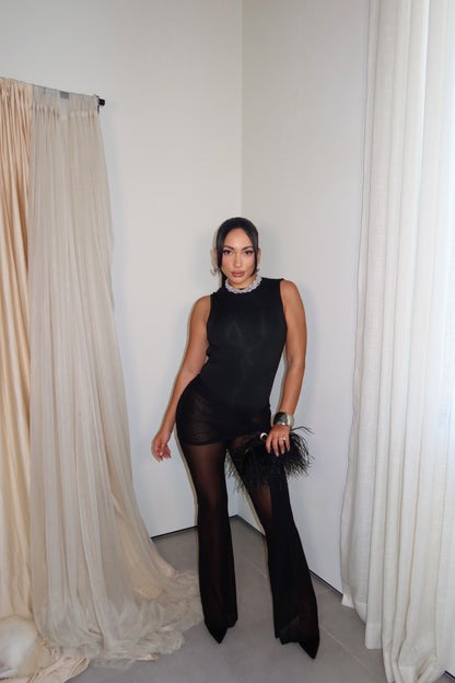 Alara Mesh Jumpsuit