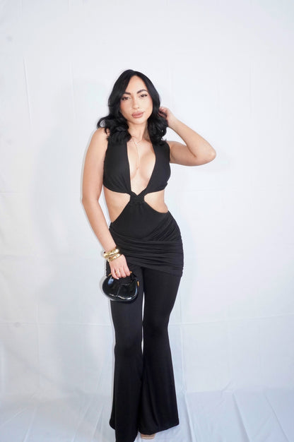 Not Your Type Jumpsuit (Black)