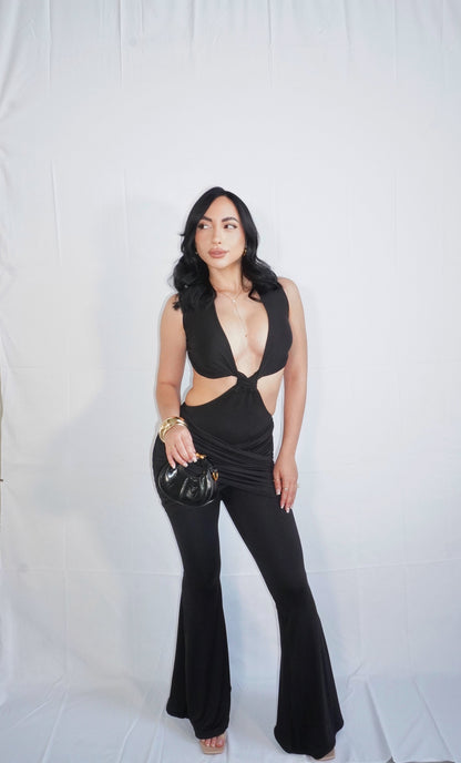 Not Your Type Jumpsuit (Black)