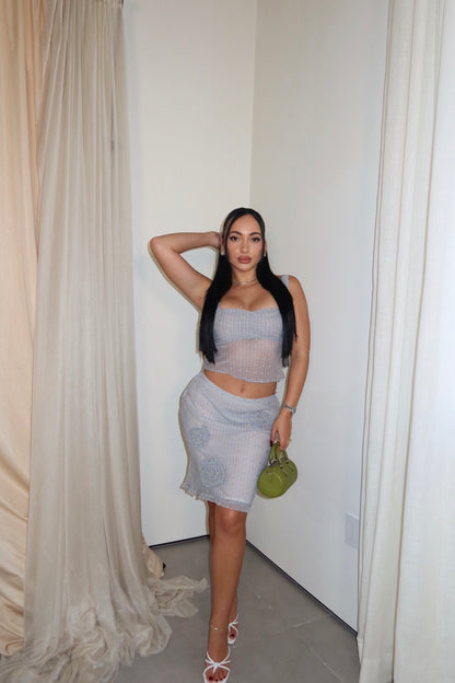 Taking New York Skirt Set