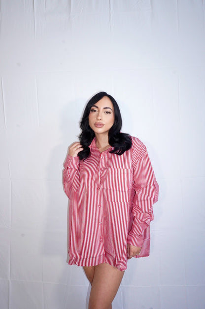 Only Desire Oversized Button-down Shirt