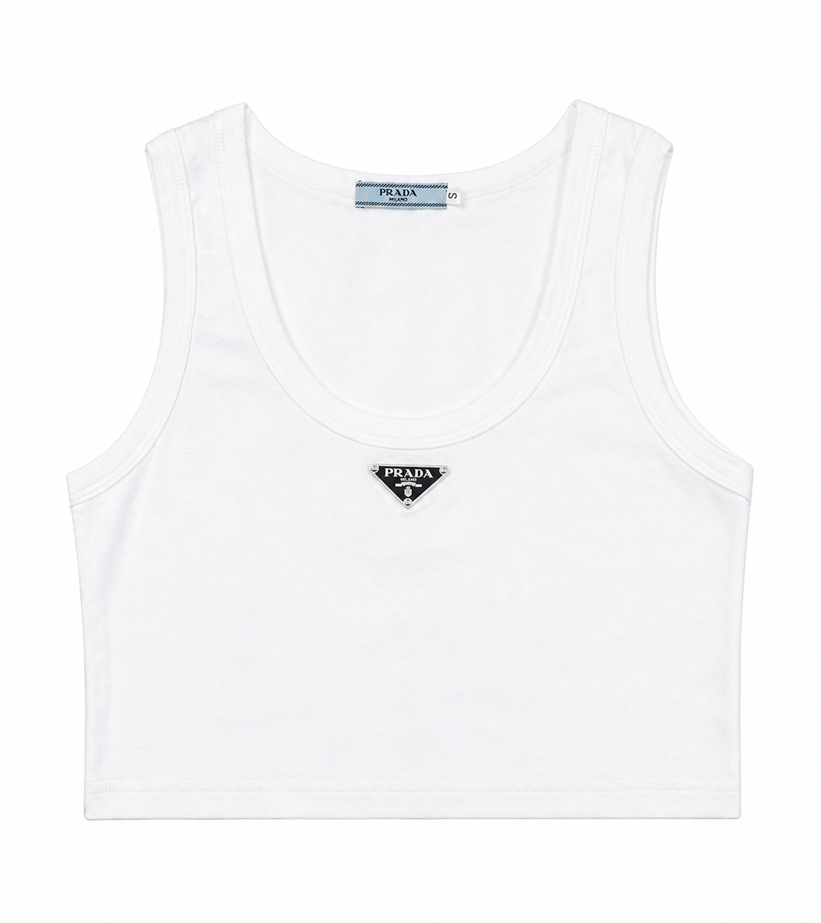 Prada Inspired Crop Top