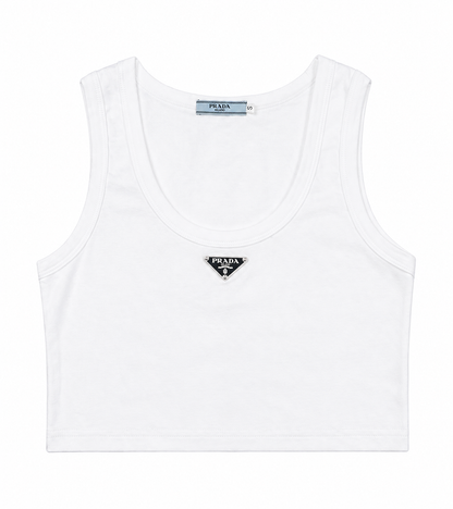 Prada Inspired Crop Top